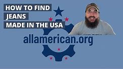 How to Find Jeans Made in the USA (+ Great American Made Jeans!) - AllAmerican.org