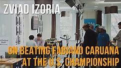 Zviad Izoria on beating Fabiano Caruana