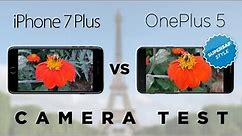OnePlus 5 vs iPhone 7 Plus Camera Test Comparison