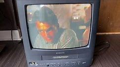 Working Samsung CX01342 TV/VCR Combo Television