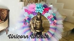 Unicorn Wreath DIY