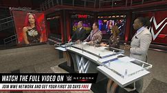 WWE Raw Pre Show: Sasha Banks injury update