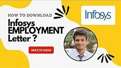 How to download Infosys Employment letter through Infyme App? #infosys #employment #workfromhome