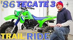 Riding 3 Wheelers: Kawasaki Tecate 3 First Ride!