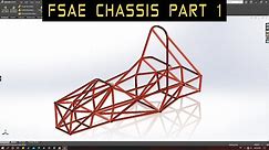 FSAE Chassis Design | Sketch | Part 1 | Solidworks tutorial