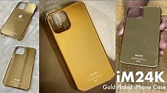 iPhone 24K Gold Plated Case | iM24K | Made in india | iPhone luxury Case | for 11&12 Pro/Pro Max |MG