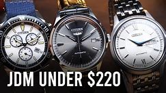 Citizen keeping their best affordable watches for Japan