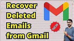 How To Recover Deleted Emails From Gmail | Recover Permanently Deleted Emails From Gmail