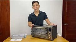 Unboxing the Toshiba AC25CEW-BS Toaster Oven