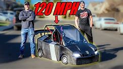 We Built the World's FASTEST ELECTRIC GO–KART (120 MPH) Part List Included *FULL BUILD*