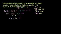 Multiplying Polynomials 1