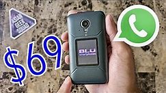 Blu Tank Flip - the $69 Flip Phone with WhatsApp and Facebook!