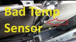 Symptoms of a Bad Ambient Air Temperature Sensor
