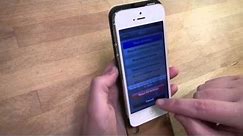 How To FACTORY RESET iPhone 5