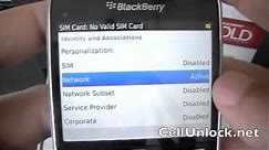 How to Unlock BlackBerry Bold 9900 9930 Rogers, AT&T, T-mobile, Verizon, Bell, Telus +
