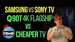 Sony TV vs Samsung QLED! Q90T vs Cheaper TVs: Worth the Cost?