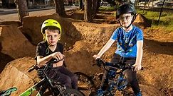 Kids build their own BMX track in Sydney