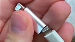 Turn your apple lightning cable into USB-C and use lighting FOREVER!