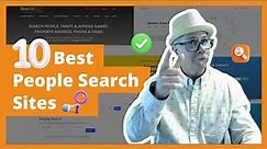 10 Best People Search Sites with their Pros and Cons - Take a look!