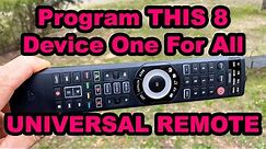 Programming this One For All Universal Remote Control to ANY Device!