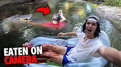 These 3 People Were EATEN ALIVE On Camera By Deadly Animals!