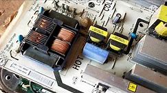 How to repair TV Philips 42inch on power supply