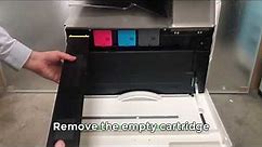 How To Replace A Toner Cartridge - Sharp MFP - 30/50/60/70