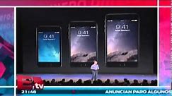 Apple anuncia lanzamiento del iPhone 6 en México / Dinero