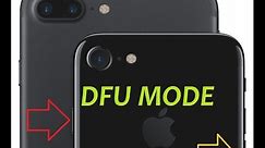 How to put your iPhone 7 or 7 plus into DFU mode