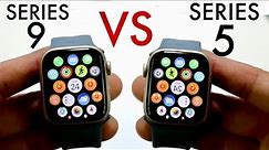 Apple Watch Series 9 Vs Apple Watch Series 5! (Comparison) (Review)