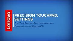 How To – Precision Touchpad Settings in Windows 10