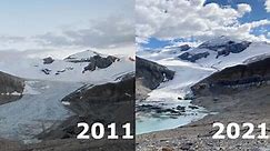This Alberta glacier is in a melting 'death spiral,' scientist says