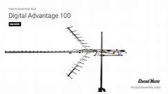 How to Assemble the Digital Advantage 100 Outdoor TV Antenna [CM-2020] | Channel Master