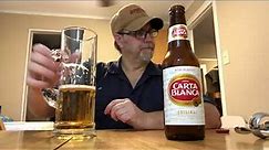 Carta Blanca Original 4.5 % abv #The Beer Review Guy