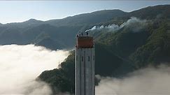 BNT 152 Pompki na kominie | The Highest Chimney In Europe | Trbovlje Slovenia