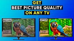 How To Improve Tv Picture Quality | Complete Tutorial In Hindi
