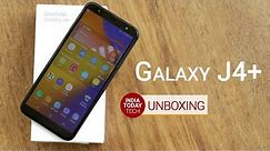 Samsung Galaxy J4+ unboxing and quick review