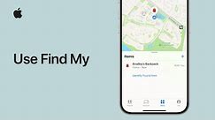 How to use Find My on iPhone and iPad | Apple Support