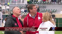 Matt Rhule says Trev Alberts' departure creates an opportunity for Nebraska