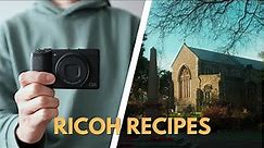 RICOH RECIPES: The How To Guide… (Ricoh GRIII/GRIIIx)
