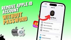 How To Remove Apple ID Account Without Password On iPhone | SOLVED