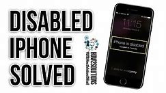 iPhone disabled- How to unlock/Reset/Restore iPhone 5/6/6s/7 Plus iPad ? Connect to iTunes Blog