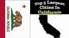 Top 5 Biggest Cities In California | Population & Metro | 1900-2020