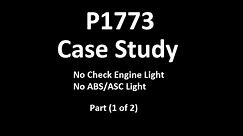 P1773 Mitsubishi Case Study [No Check Engine or ABS Light] (Part 1 of 2)