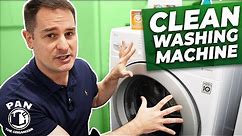 HOW TO CLEAN YOUR WASHING MACHINE! (Quick & Easy!)