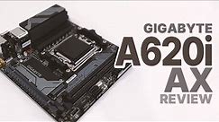 GIGABYTE A620I AX Review | AM5 ITX Motherboard