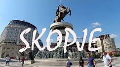 A TOUR OF SKOPJE | The Capital Of North Macedonia