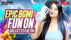 Unlock Gaming Greatness: BGMI Livestream on Samsung Galaxy S24 Ultra Unveiled! #playgalaxy #shorts