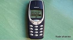 Nokia 3310 retro review (old ringtones, screensavers & games [Snake]) Vintage phone