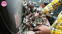 Panasonic TV repair, CRT TV repair half screen problem, CRT TV repair dead fault full detail video